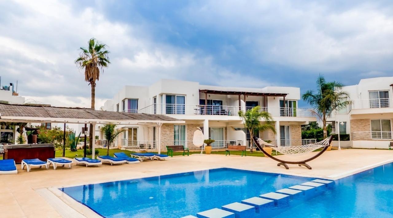 Caesar Beach Villas And Apartments Gastria ภายนอก รูปภาพ